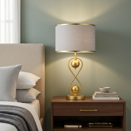 Sirius Gold Abajur - Görsel 2