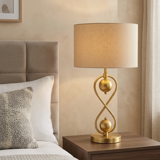 Sirius Gold Abajur - Görsel 4