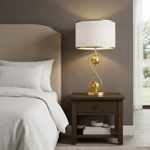 Sirius Gold Abajur - Görsel 5