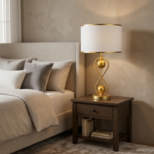 Sirius Gold Abajur - Görsel 9