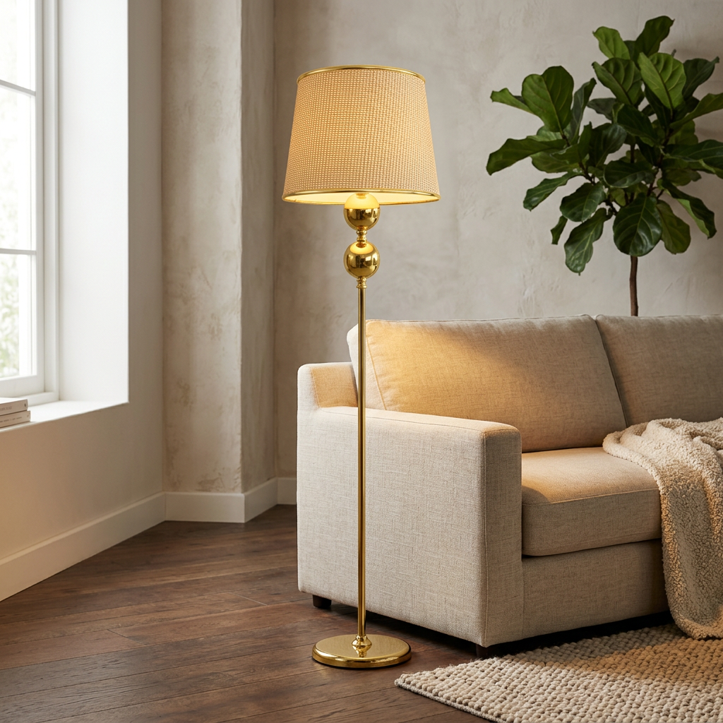 Vega İki Top Gold Lambader - Görsel 10