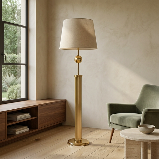 Airy Silindir Gold Lambader - Görsel 12