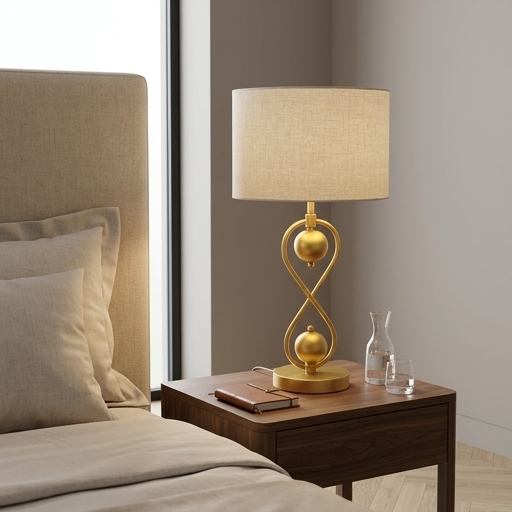 Sirius Gold Abajur - Görsel 12