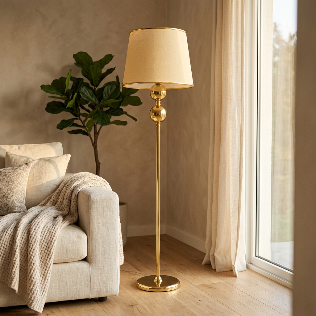 Vega İki Top Gold Lambader - Görsel 12