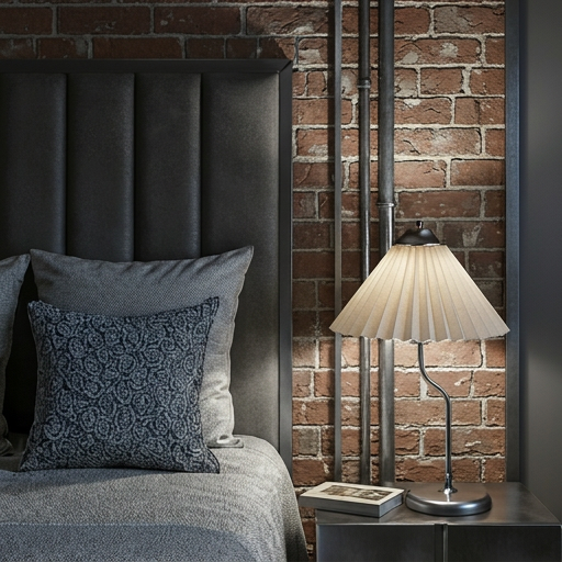 Rana Krom Kırma Abajur - Görsel 3