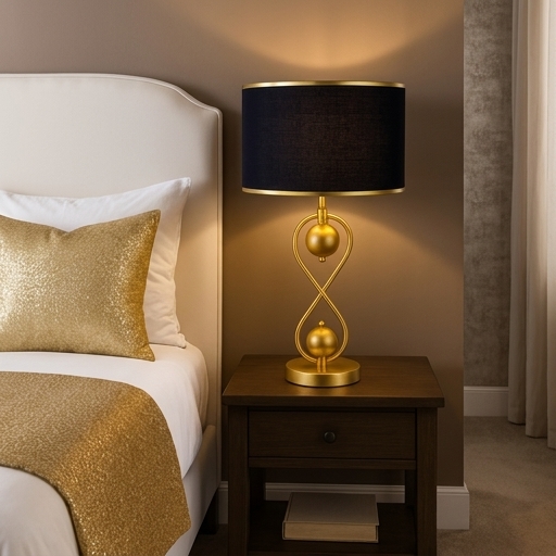 Sirius Gold Abajur - Görsel 17